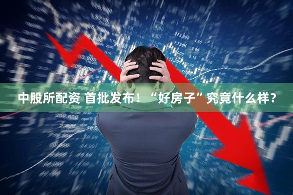 中股所配资 首批发布！“好房子”究竟什么样？