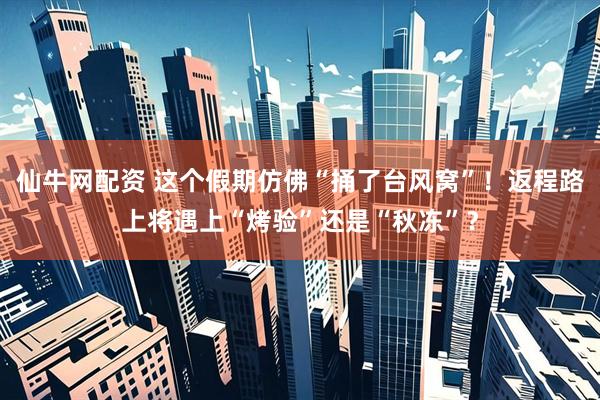 仙牛网配资 这个假期仿佛“捅了台风窝”!返程路上将遇上“烤验”还是“秋冻”?